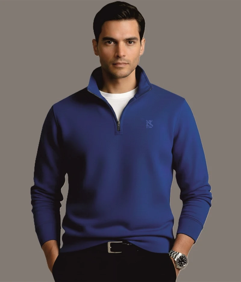 Half Zip Sweat Shirts