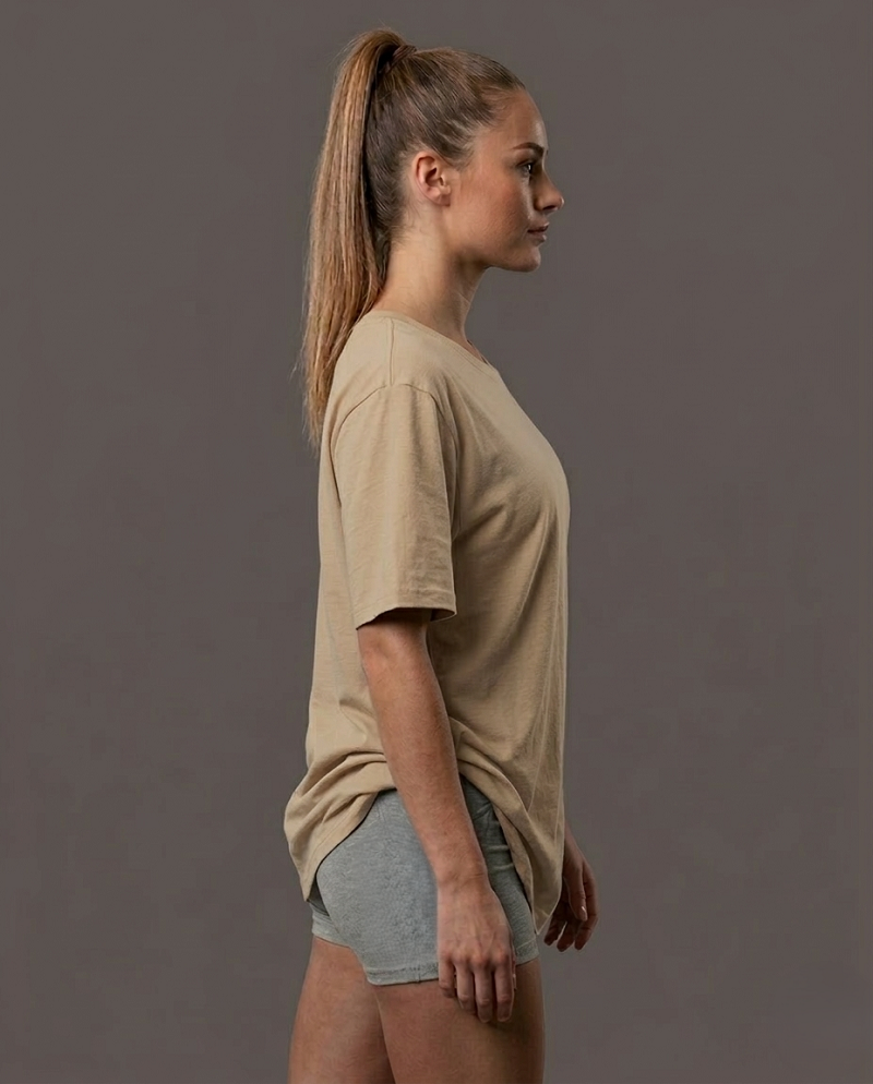 Beige Oversized T-Shirt