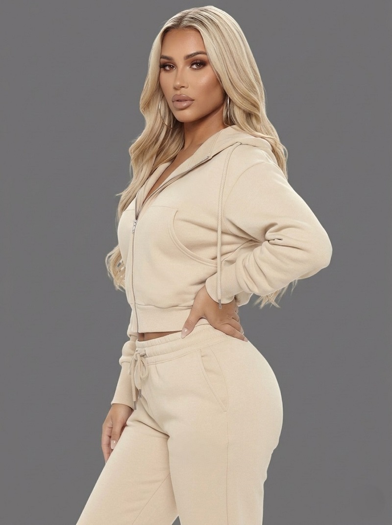 Crop Hoodie with Jogger