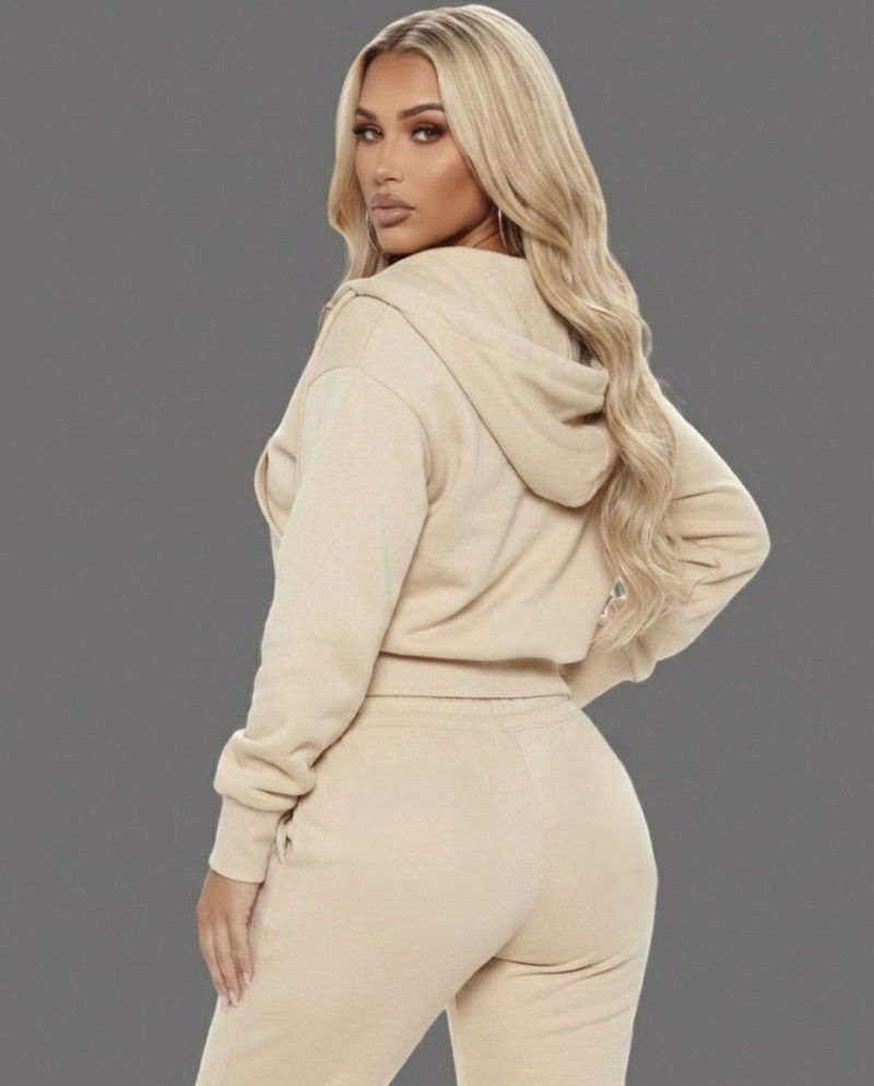 Crop Hoodie with Jogger