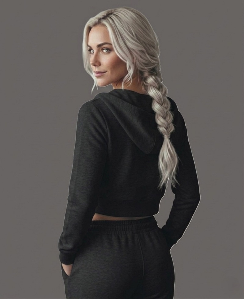 Crop Hoodie with Jogger