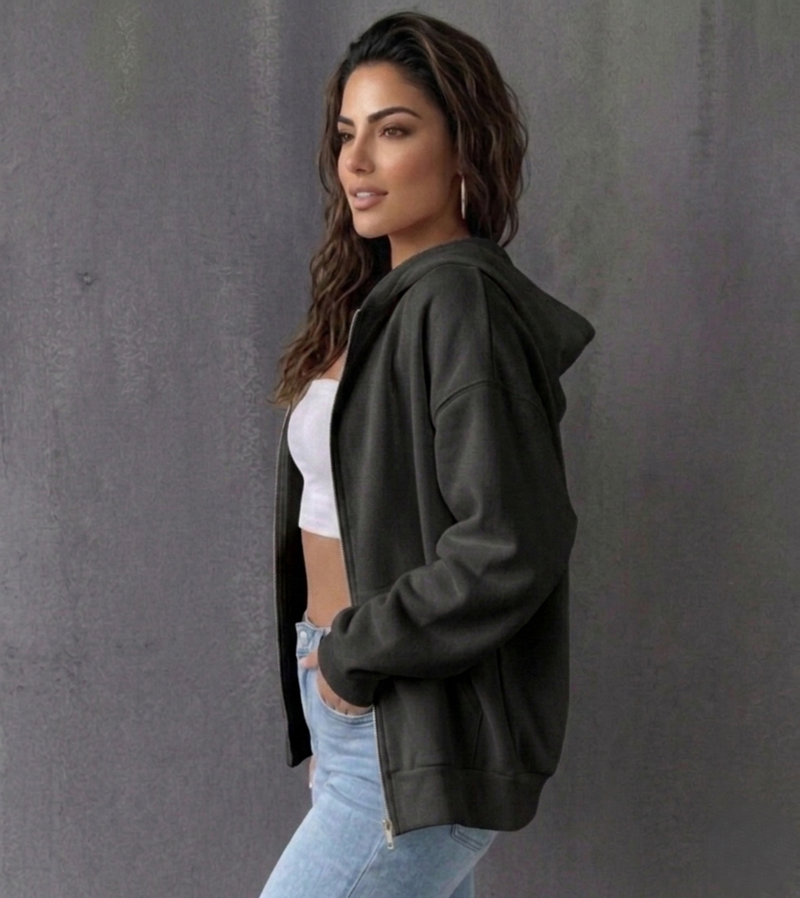 Zip Up Hoodie