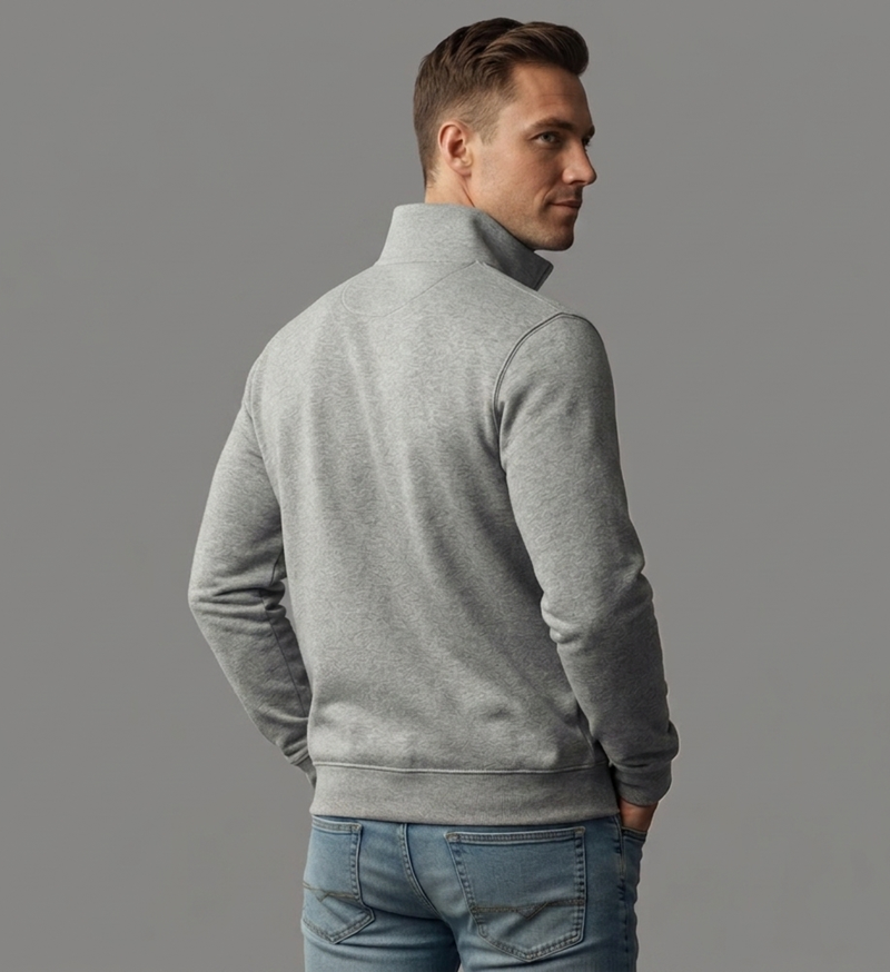 Half-Zip Sweat Shirt