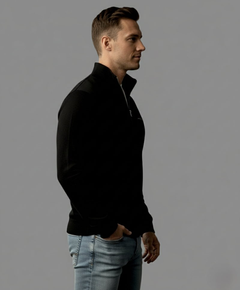 Half-Zip Sweat Shirt