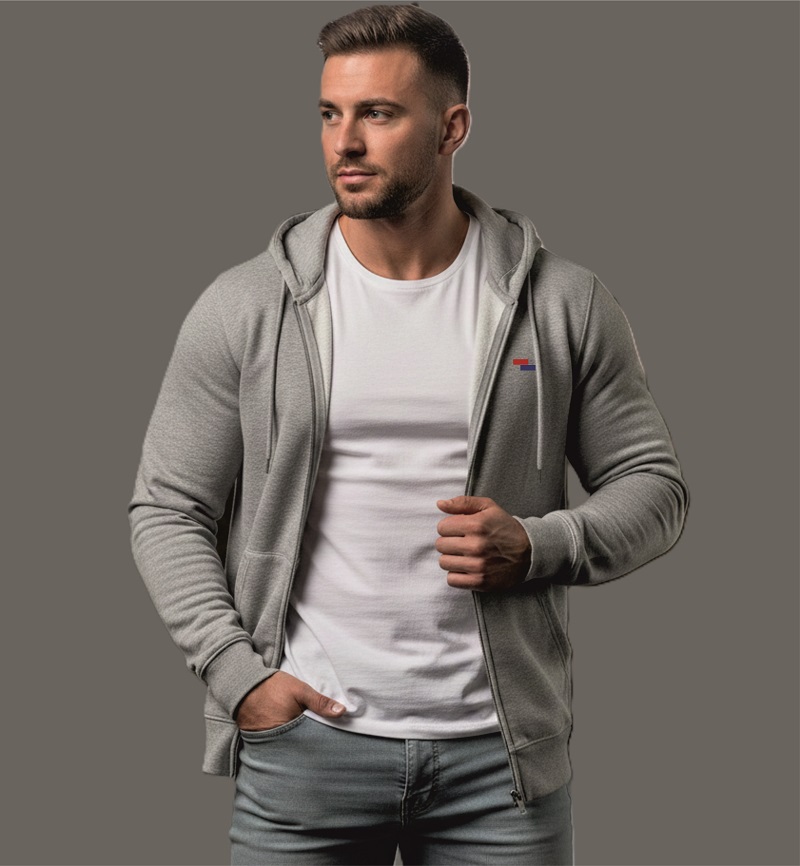 Zip Up Hoodie