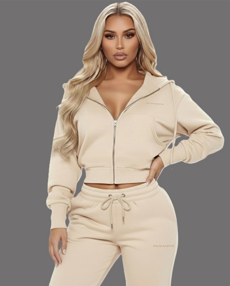 Crop Hoodie with Jogger