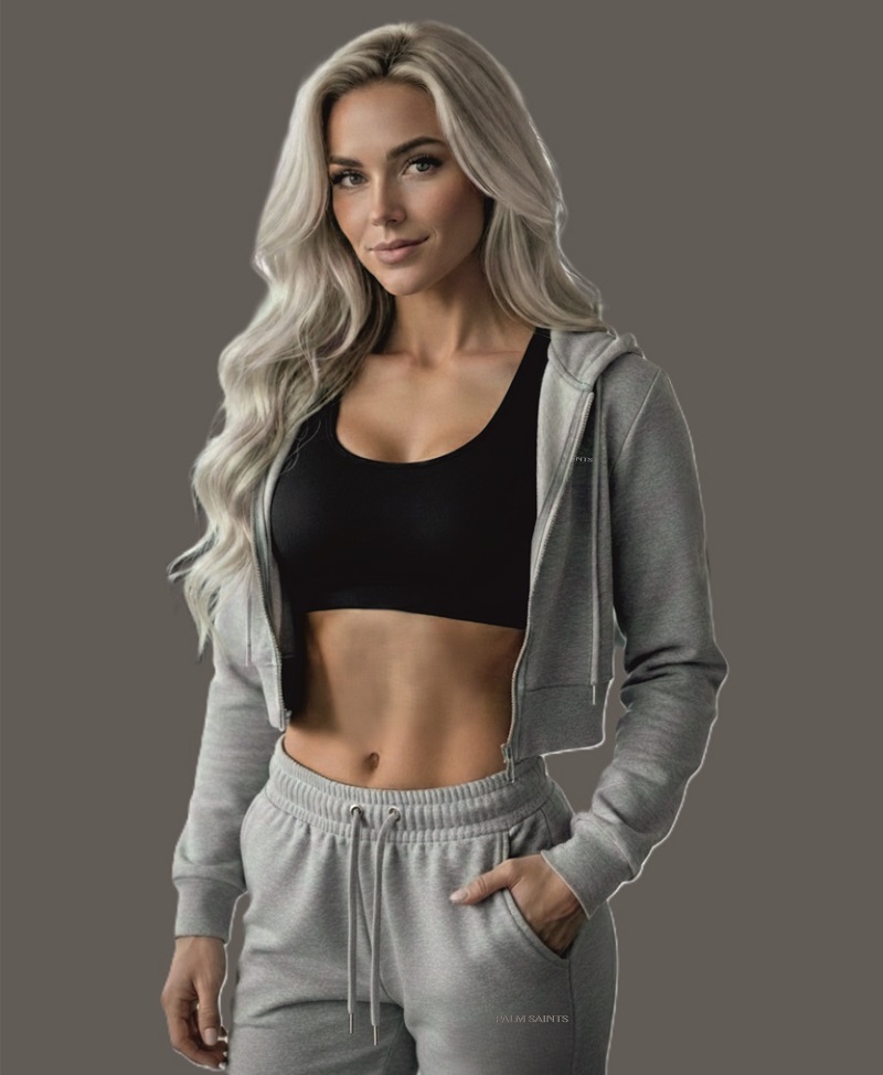 Crop Hoodie with Jogger
