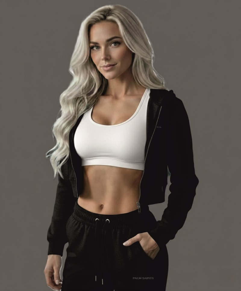 Crop Hoodie with Jogger