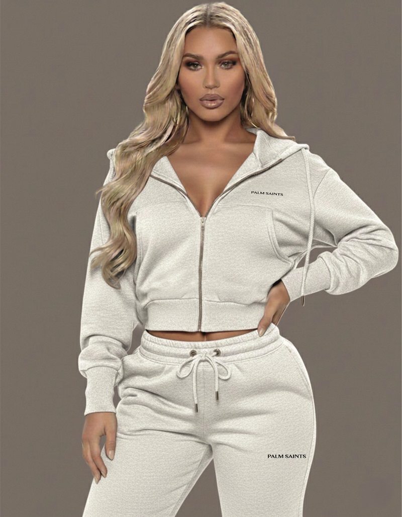 Crop Hoodie with Jogger